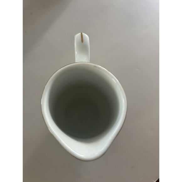 Poinsettia And Ribbons Fine China 6 Christmas Holidays Tea Cups and Creamer - Picture 13 of 15